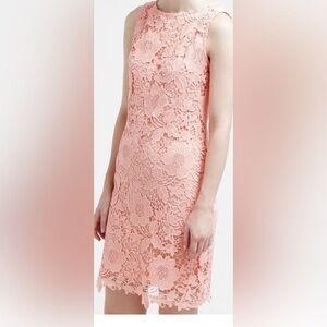 Forever 21 Pink and Black Sleeveless Bodycon Mini Dress